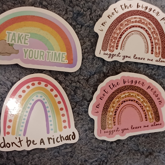 Lot of 25 anti-social stickers - Picture 5 of 5